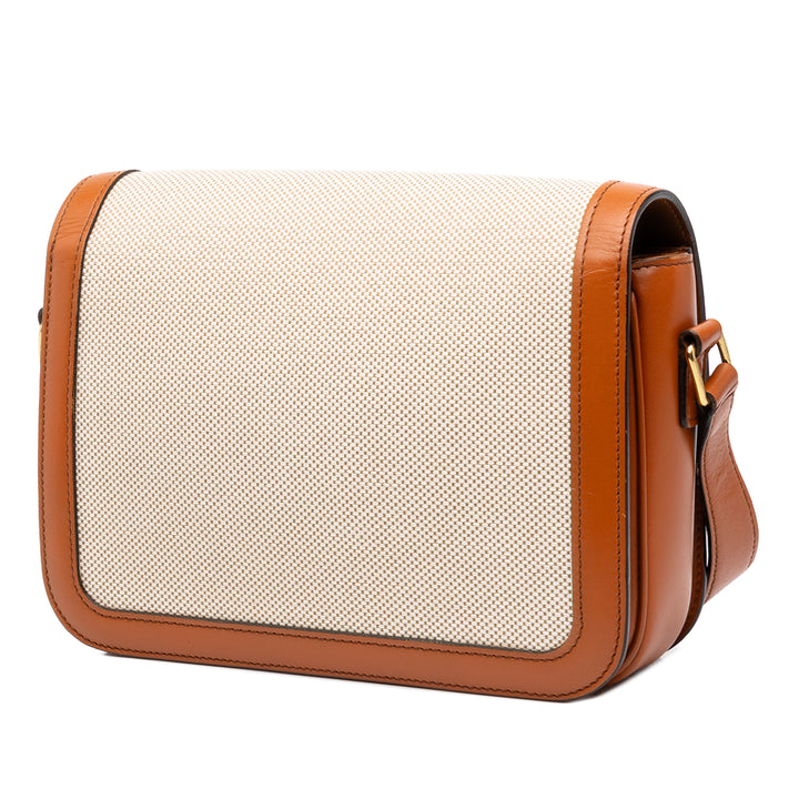Celine Sac bandoulière Classique et Triomphe Beige – vue 2 – GABY PARIS