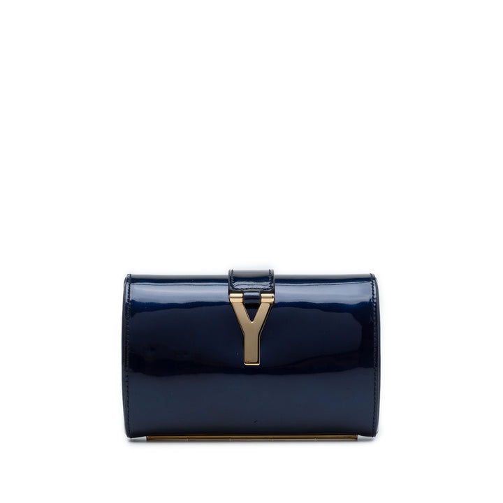 Saint Laurent Edition Soi Chyc Ligne Evening Pochette Bleu