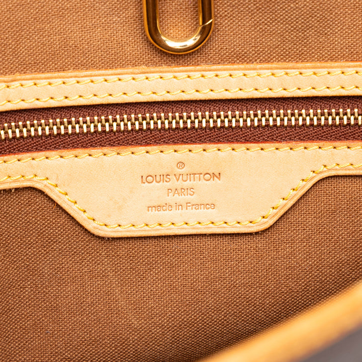 Louis Vuitton Cabas Batignolles Horizontal Monogram Marron – vue 5 – GABY PARIS