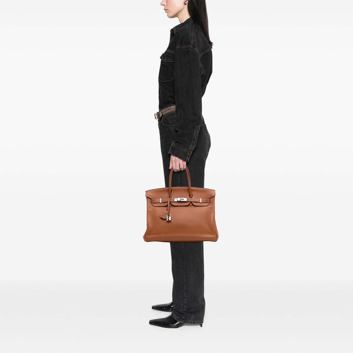 Togo Birkin Retourne 35 Brown - Gaby Paris