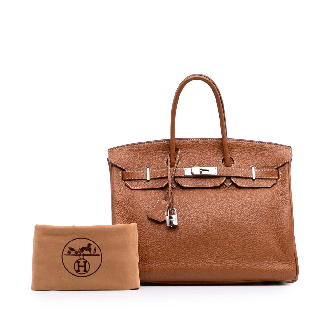 Togo Birkin Retourne 35 Brown - Gaby Paris