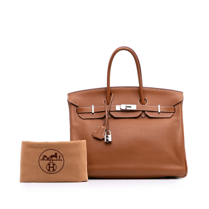 Togo Birkin Retourne 35 Brown - Gaby Paris