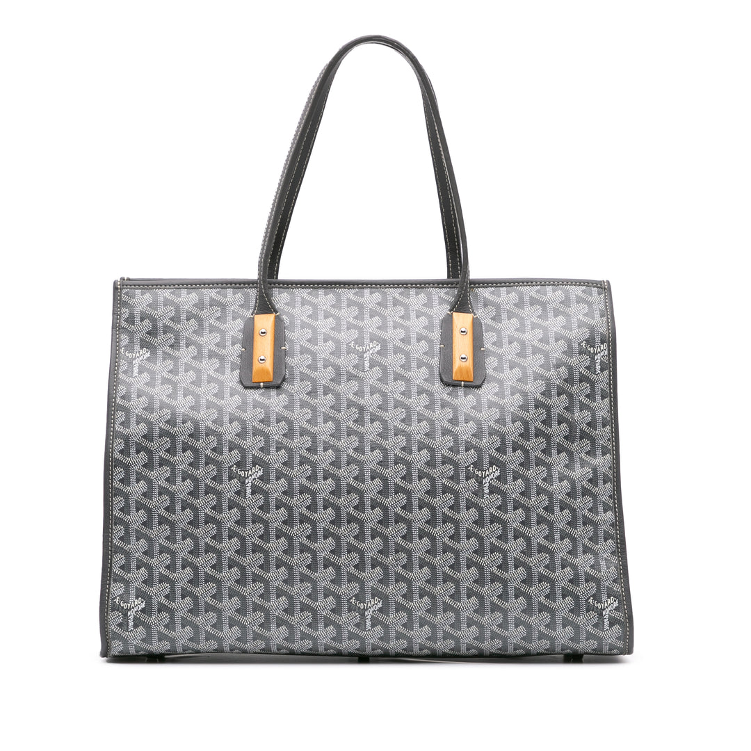 Goyardine Marquises Tote Gray - Gaby Paris
