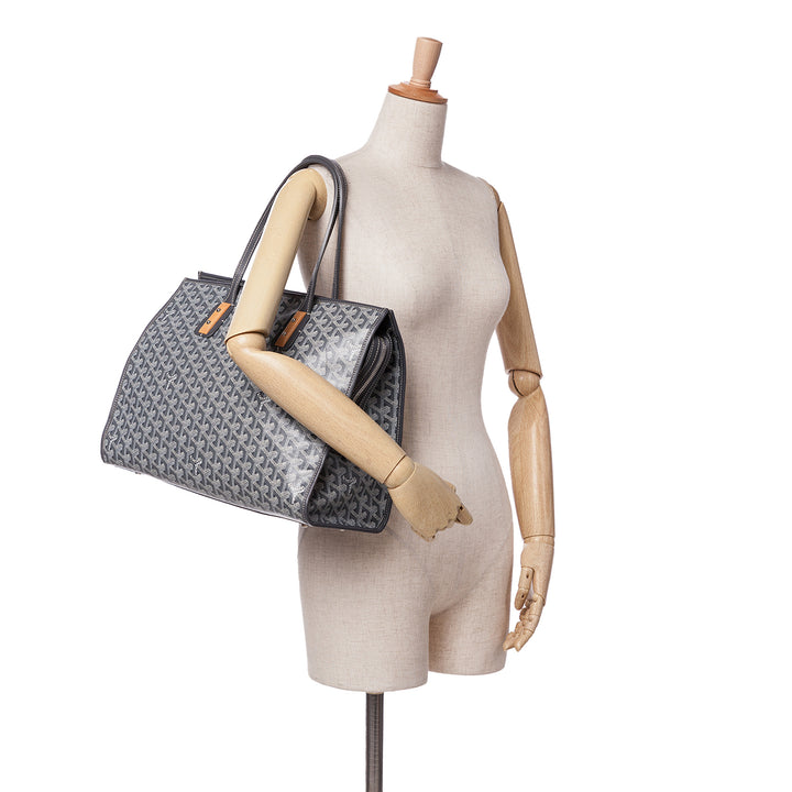 Goyardine Marquises Tote Gray - Gaby Paris