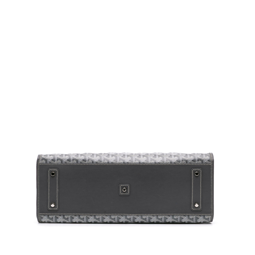 Goyardine Marquises Tote Gray - Gaby Paris