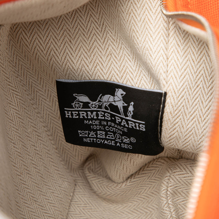 Hermès Small Toile Bride A Brac Étui
