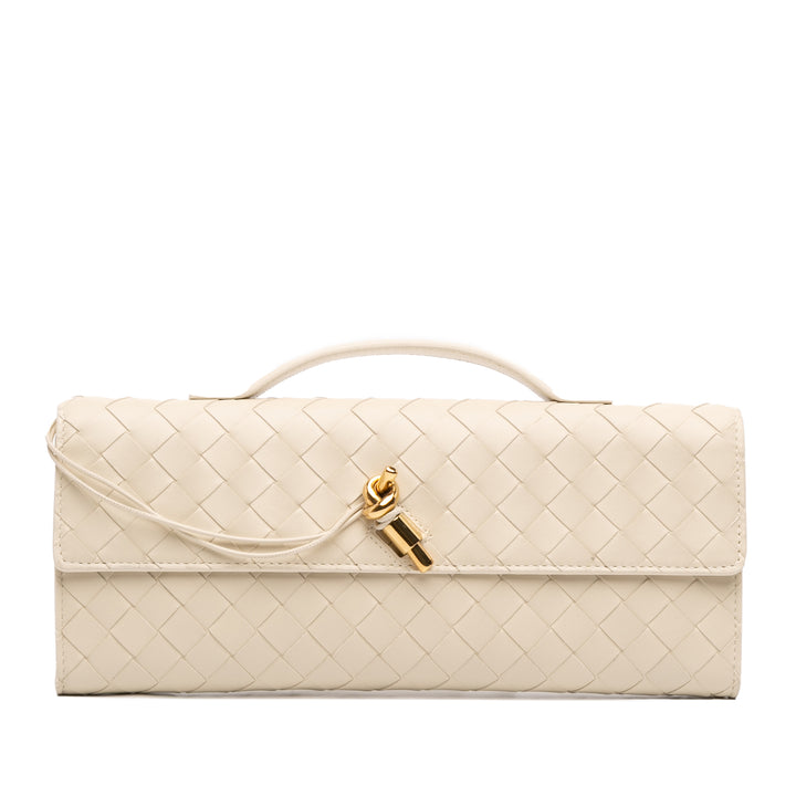 Bottega Veneta Cuir d’agneau Intrecciato Andiamo Pochette