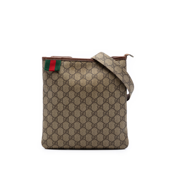 Gucci GG Supreme Web Sac porté croisé