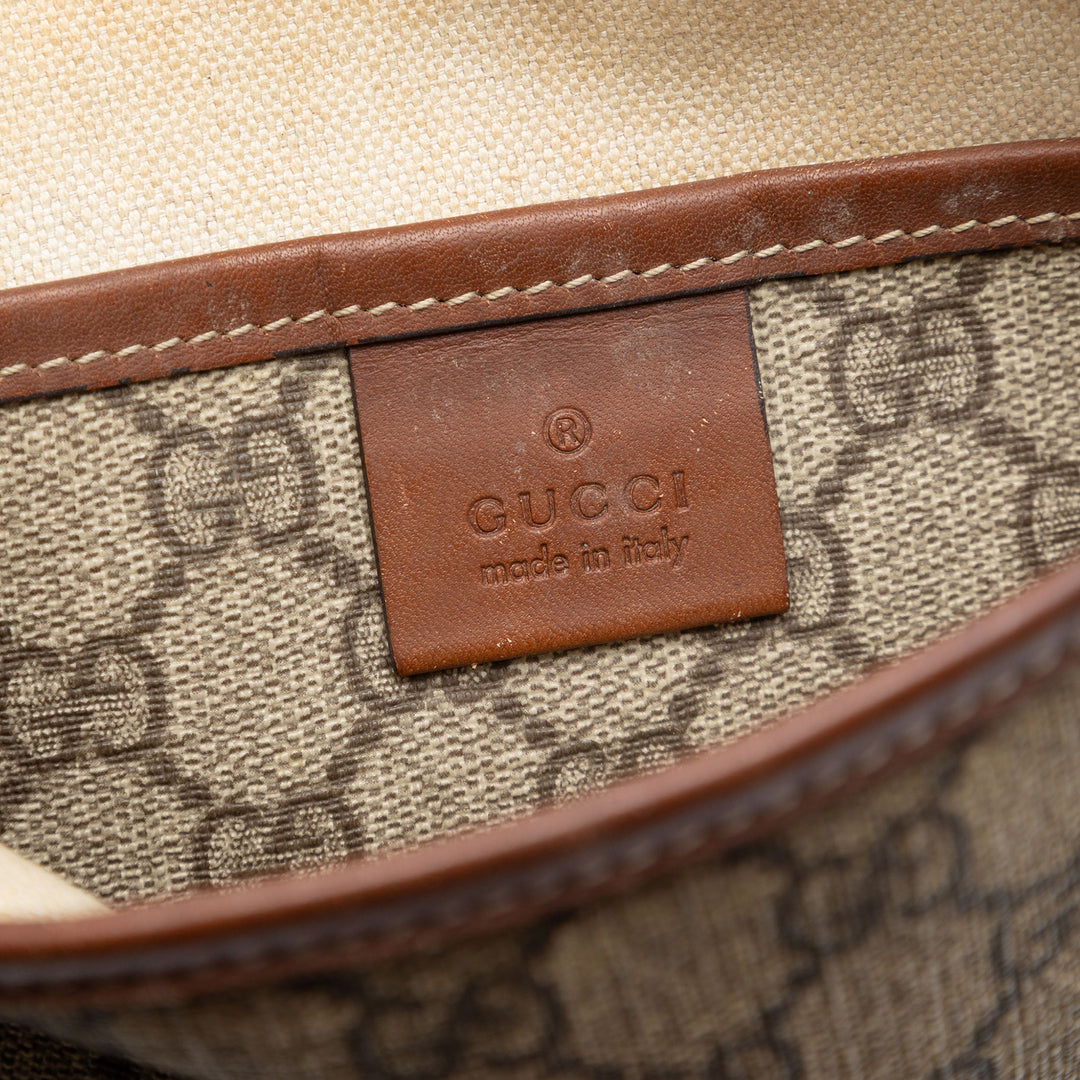 Gucci GG Supreme Web Sac porté croisé