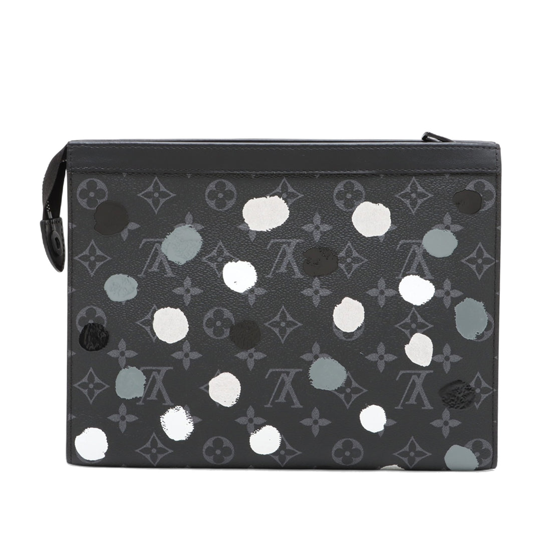 Louis Vuitton Yayoi Kusama Monogram Eclipse Pochette Voyage MM