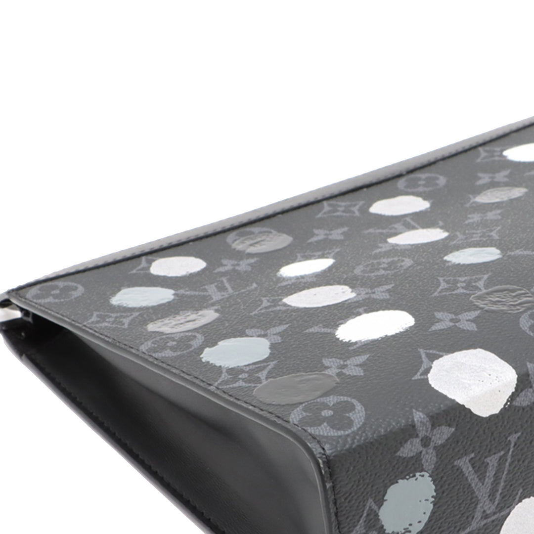 Louis Vuitton Yayoi Kusama Monogram Eclipse Pochette Voyage MM