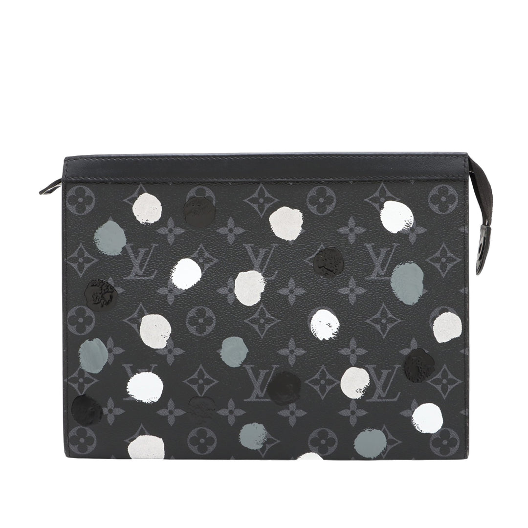 Louis Vuitton Yayoi Kusama Monogram Eclipse Pochette Voyage MM