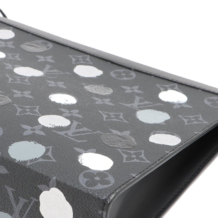 Louis Vuitton Yayoi Kusama Monogram Eclipse Pochette Voyage MM