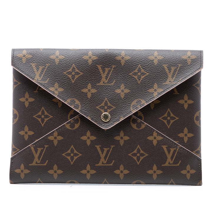 Louis Vuitton Pochette Kirigami GM Monogram Marron