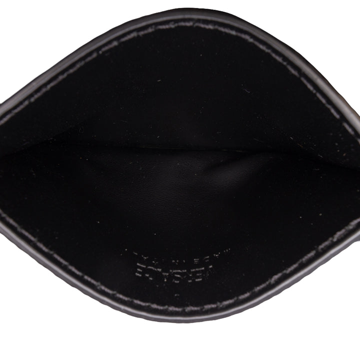 Versace La Greca Coated Toile Card Holder