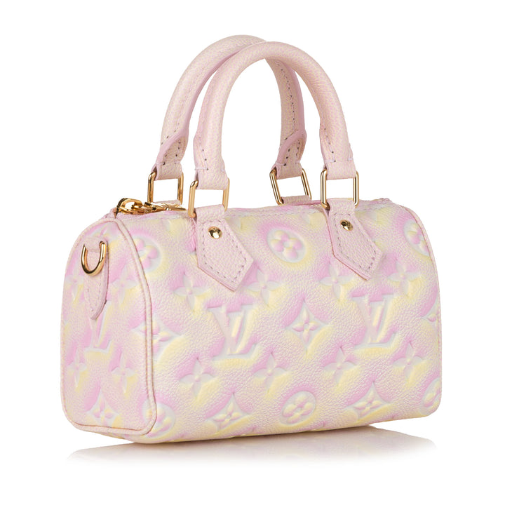 Monogram Empreinte Summer Stardust Nano Speedy Pink - Gaby Paris