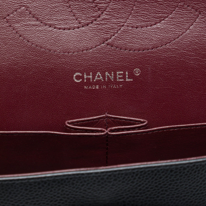 Chanel Sac porté épaule Classic Double rabat Jumbo Cuir caviar Noir – vue 5 – GABY PARIS