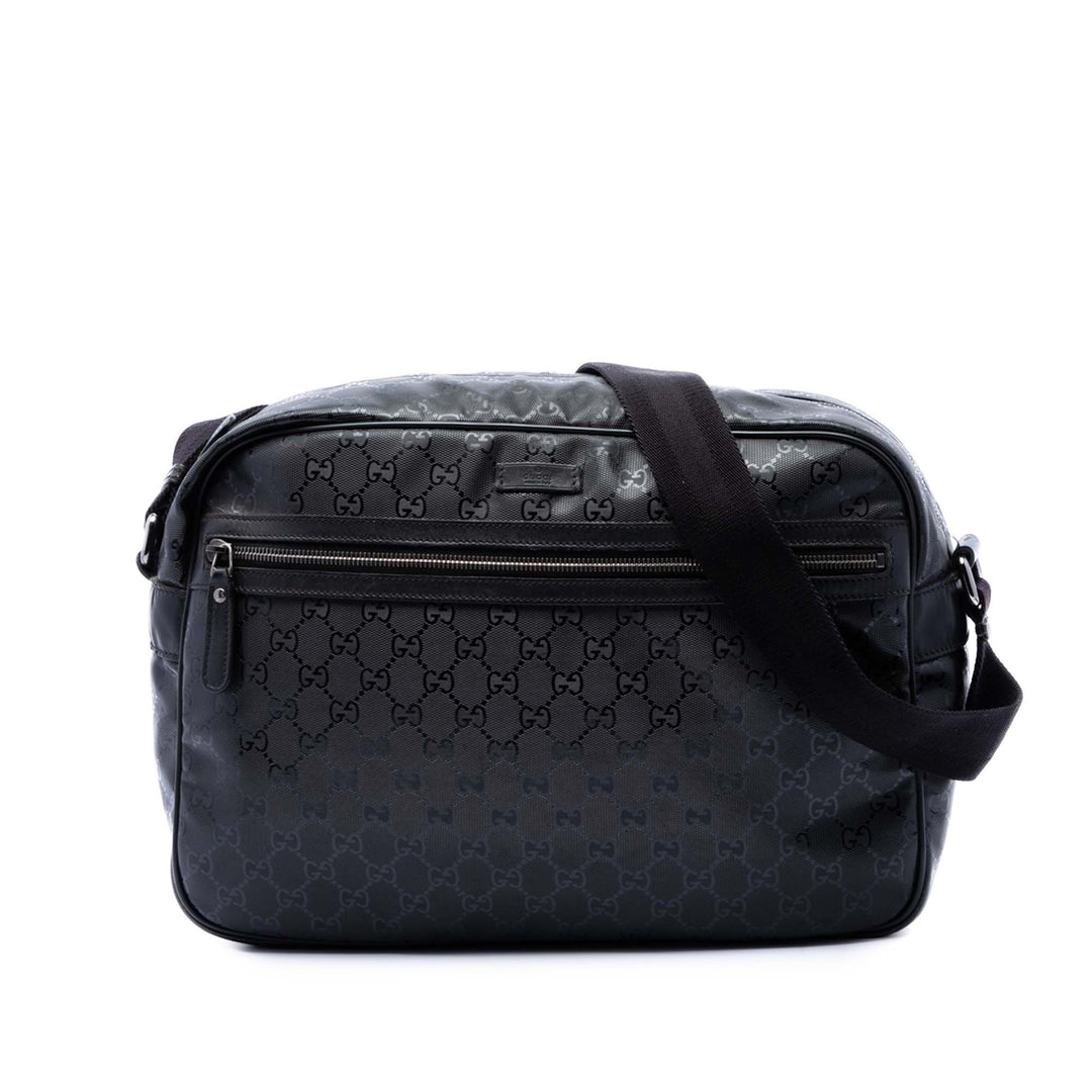 Gucci GG Imprime Sac Noir – vue principale – GABY PARIS