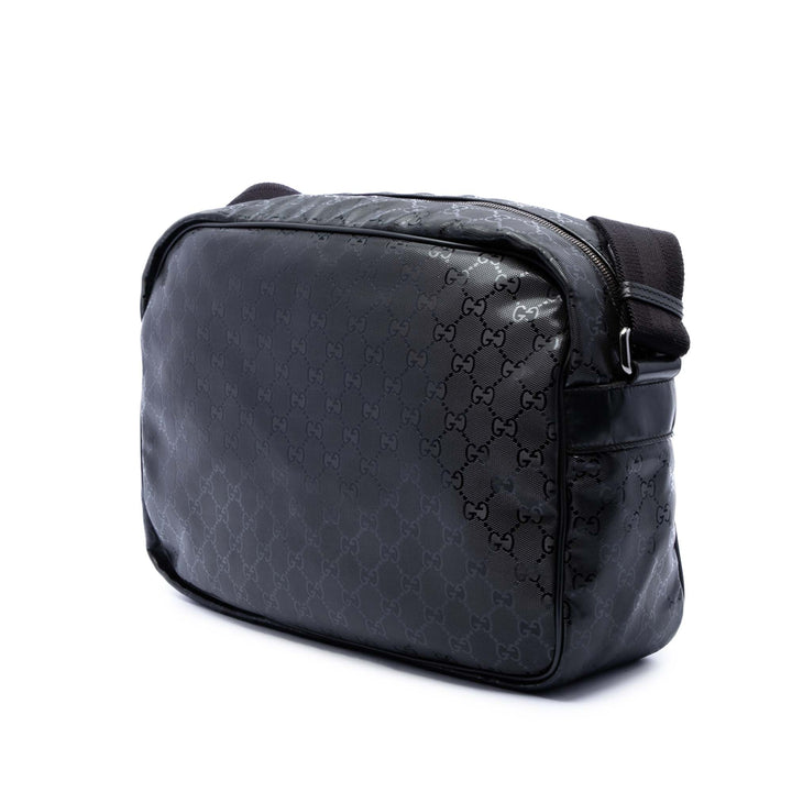 Gucci GG Imprime Sac Noir – vue 2 – GABY PARIS