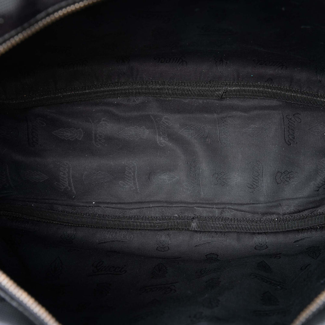 Gucci GG Imprime Sac Noir – vue 4 – GABY PARIS