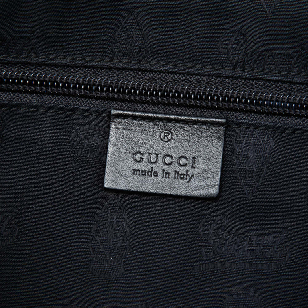 Gucci GG Imprime Sac Noir – vue 5 – GABY PARIS