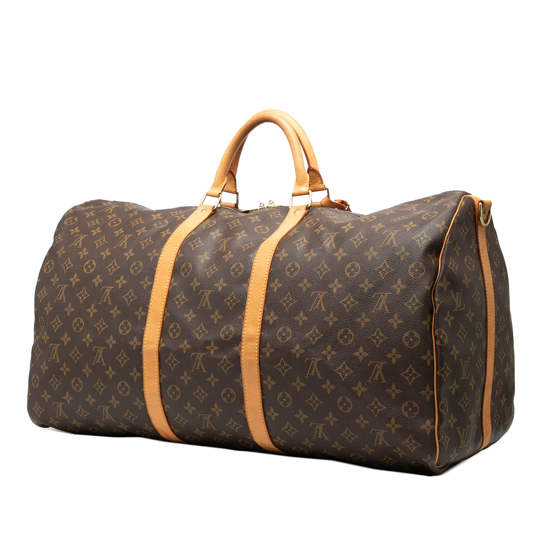 Louis Vuitton Monogram Keepall Bandouliere 60