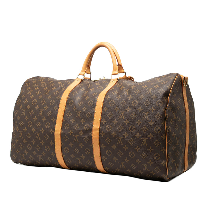 Louis Vuitton Monogram Keepall Bandouliere 60
