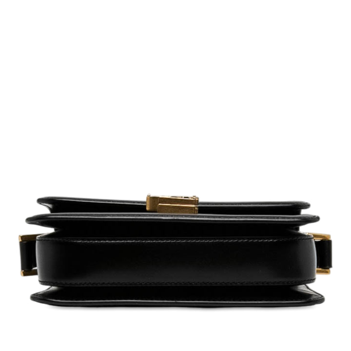 Saint Laurent Solferino Sac boîte Petit Cuir de veau Noir – vue 3 – GABY PARIS