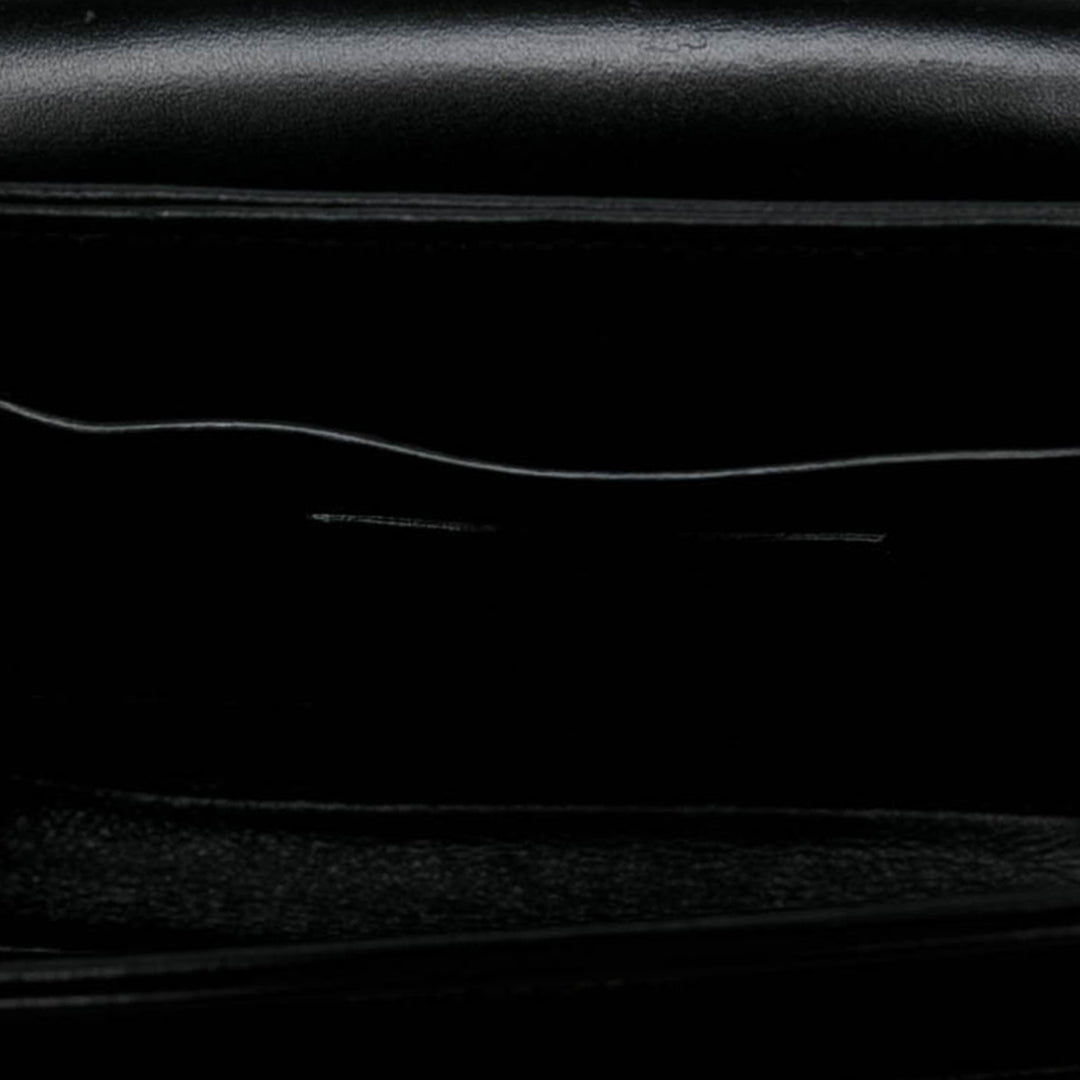 Saint Laurent Solferino Sac boîte Petit Cuir de veau Noir – vue 4 – GABY PARIS