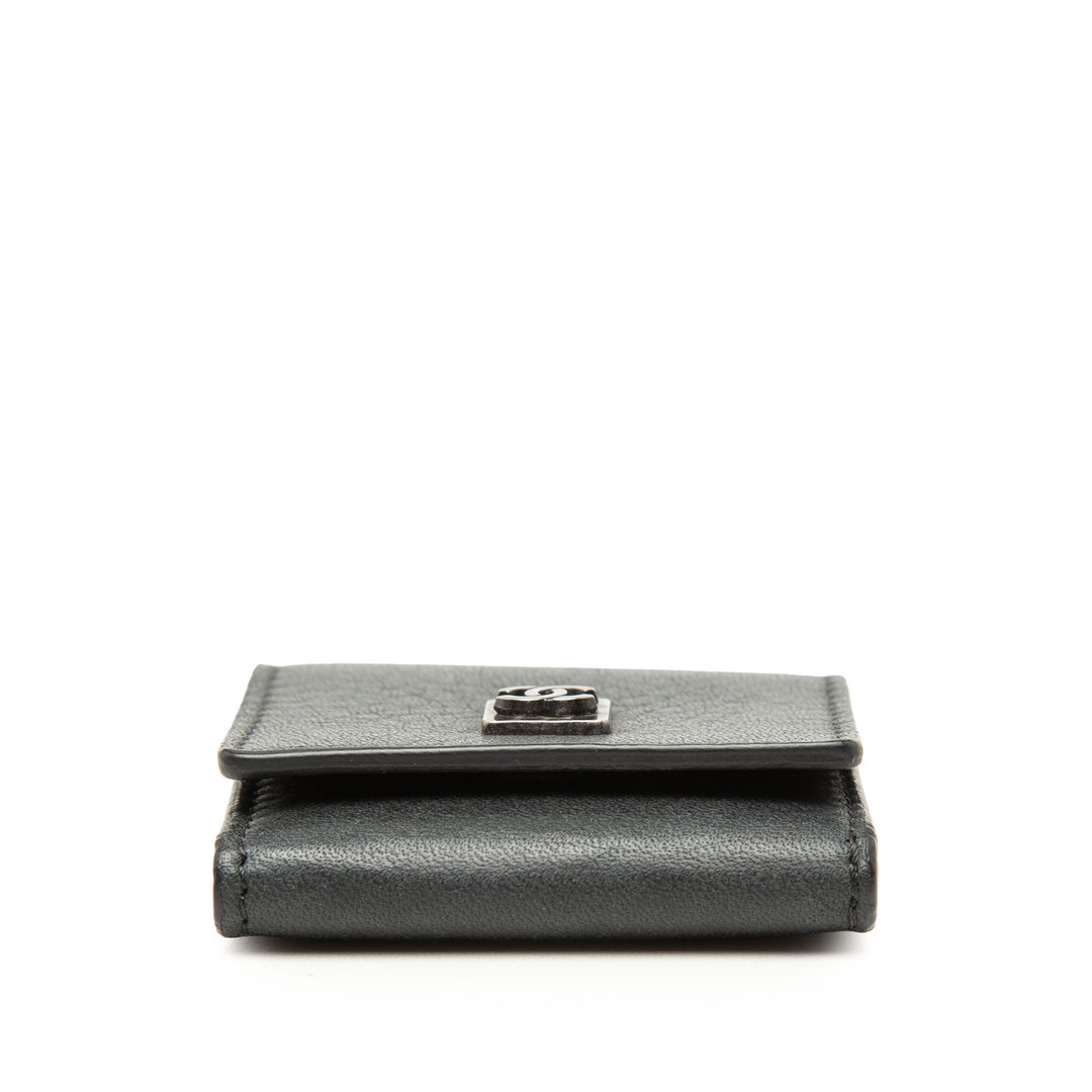 Chanel CC Porte-clés Étui Cuir de veau