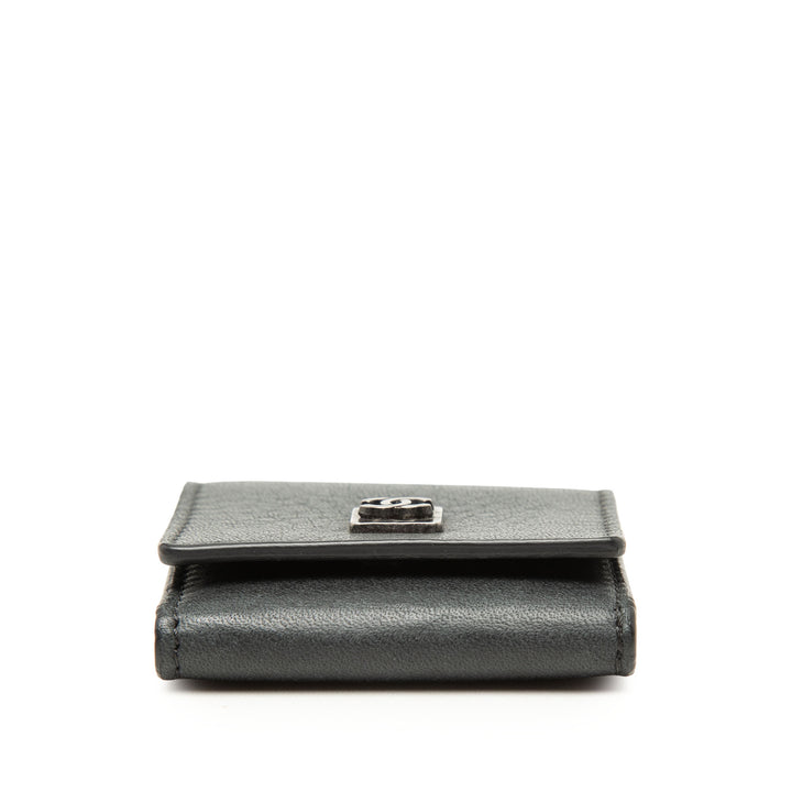 Chanel CC Porte-clés Étui Cuir de veau