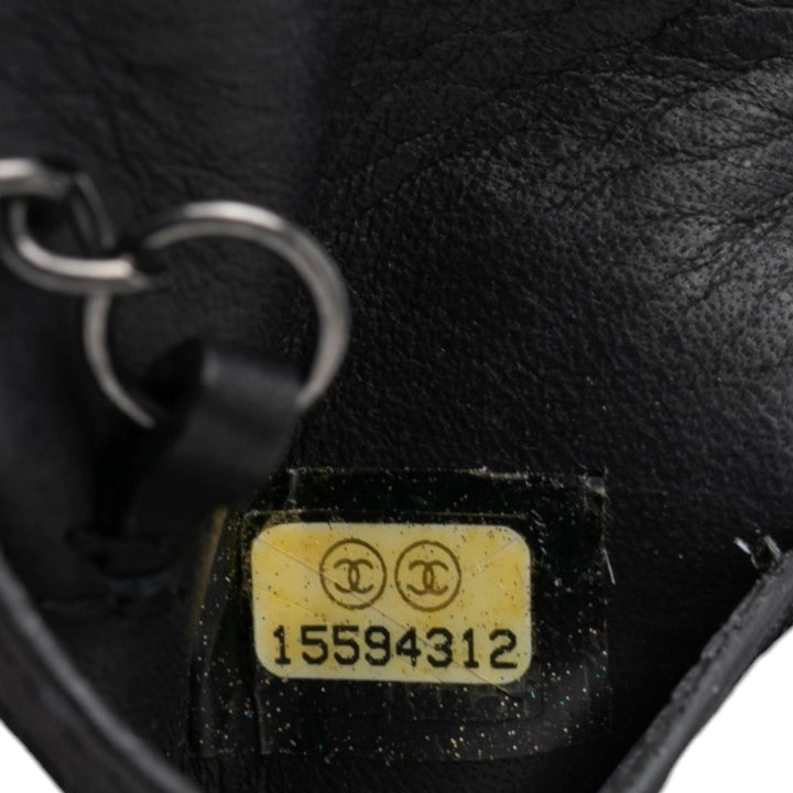 Chanel CC Porte-clés Étui Cuir de veau