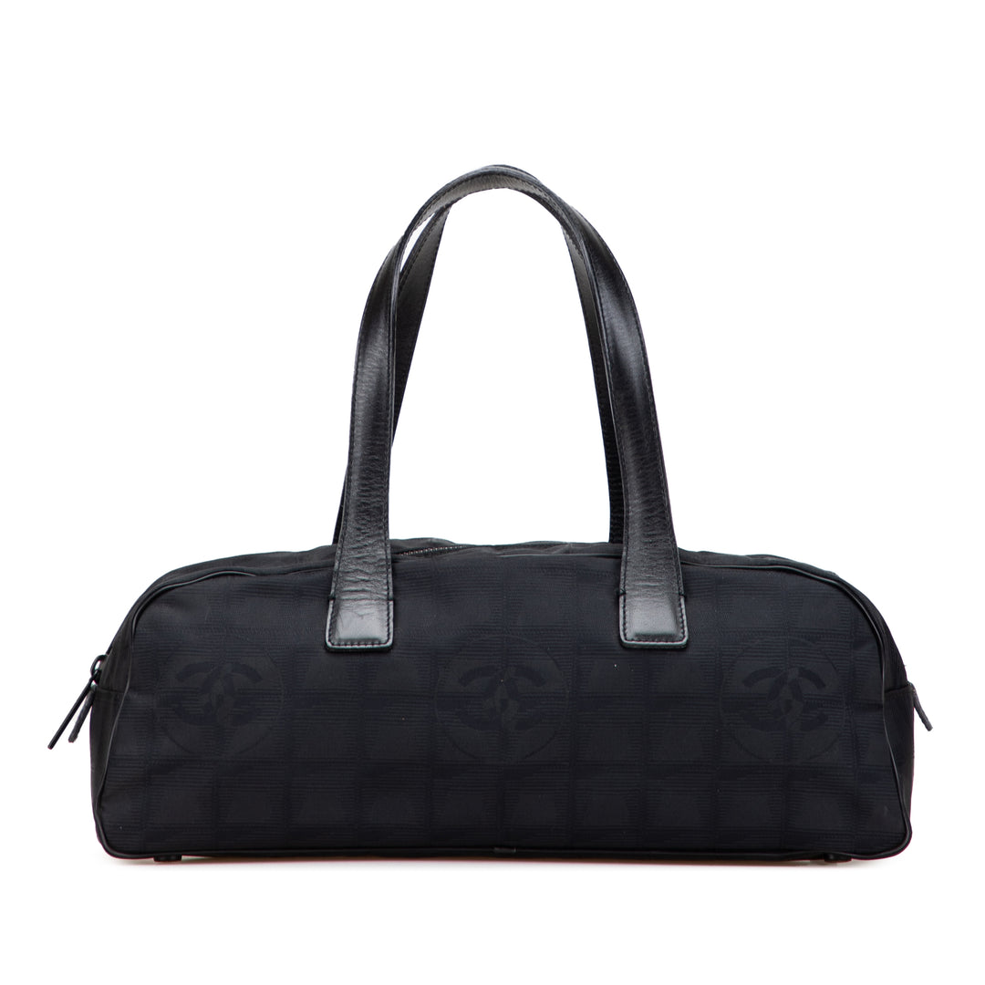 Nylon New Travel Line Handbag Black - Gaby Paris