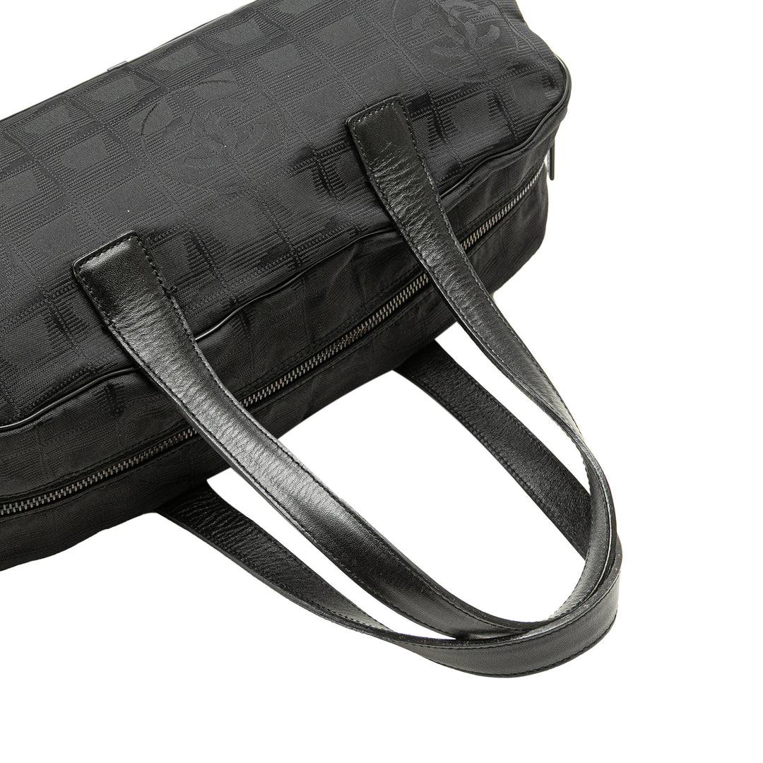 Nylon New Travel Line Handbag Black - Gaby Paris