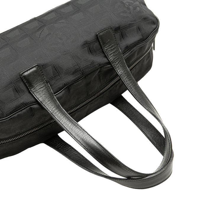Nylon New Travel Line Handbag Black - Gaby Paris