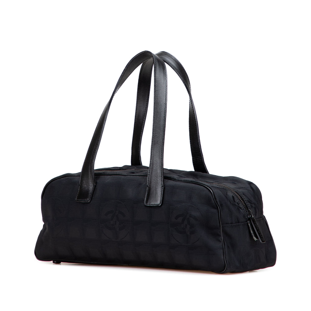 Nylon New Travel Line Handbag Black - Gaby Paris