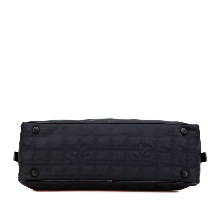 Nylon New Travel Line Handbag Black - Gaby Paris