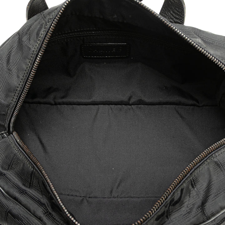 Nylon New Travel Line Handbag Black - Gaby Paris