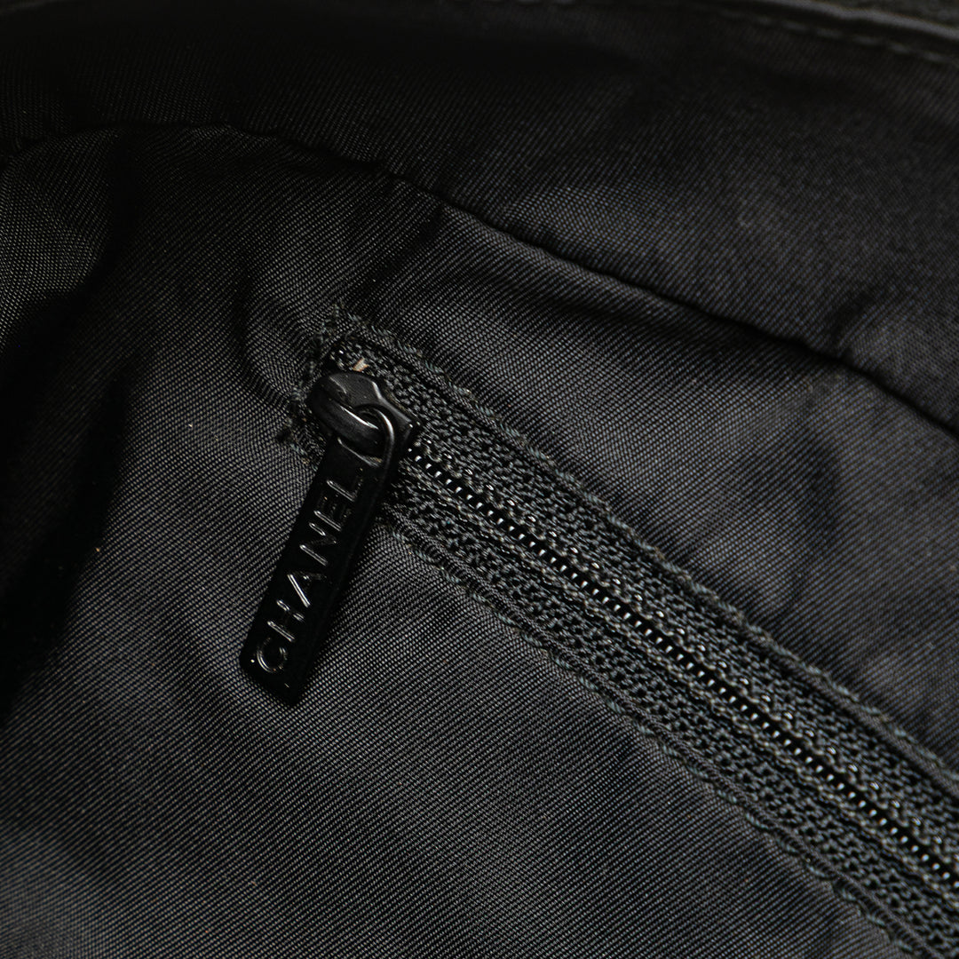 Nylon New Travel Line Handbag Black - Gaby Paris