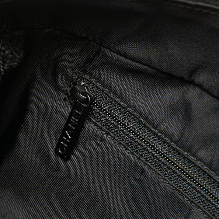 Nylon New Travel Line Handbag Black - Gaby Paris