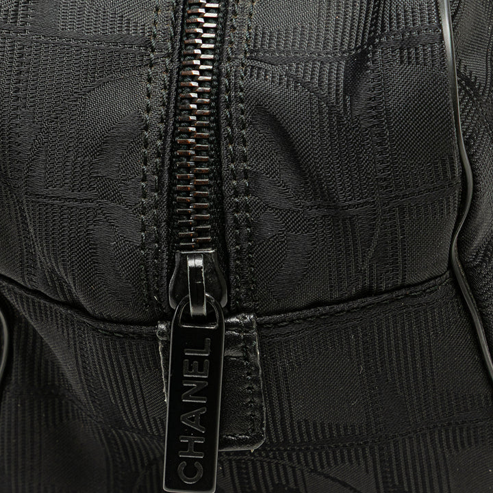 Nylon New Travel Line Handbag Black - Gaby Paris