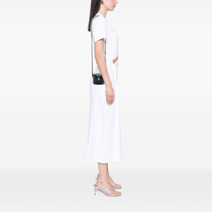 Chanel Matelassé Rond Vanity avec chaîne Mini Cuir d'agneau Noir – vue 5 – GABY PARIS