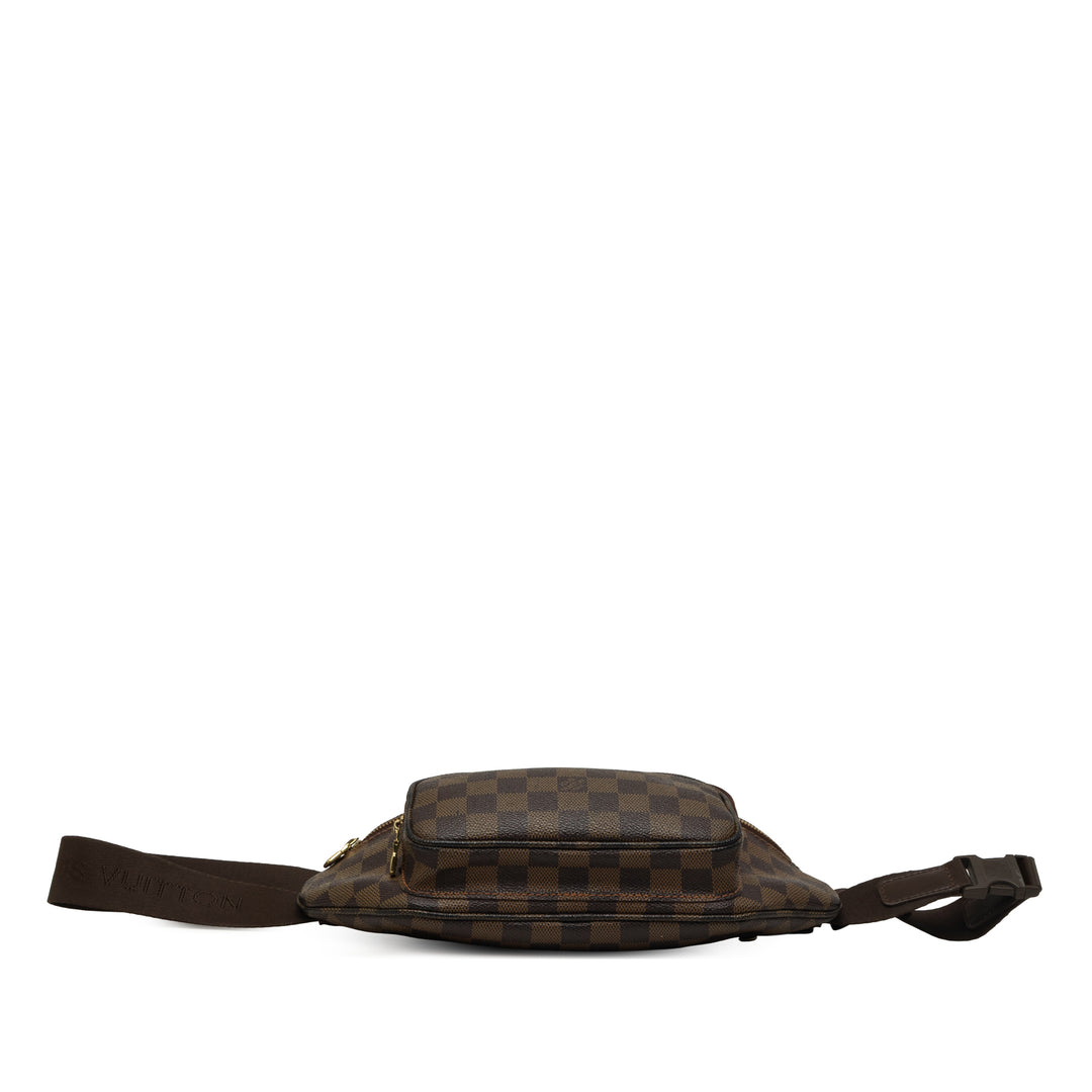 Louis Vuitton Melville Bum Sac Damier Ébène Marron – vue 3 – GABY PARIS