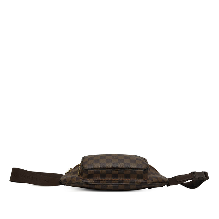 Louis Vuitton Melville Bum Sac Damier Ébène Marron – vue 3 – GABY PARIS