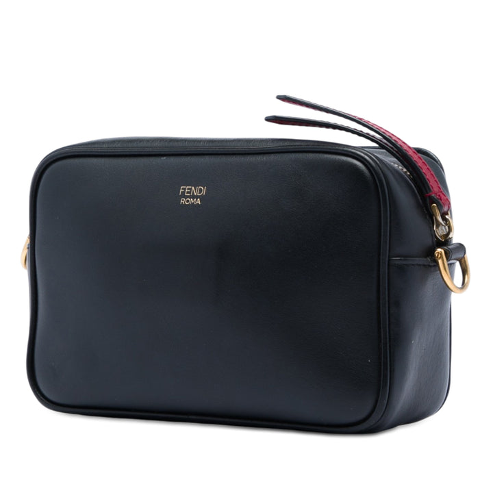 Fendi Mini Zucca embossé Cuir Sac caméra