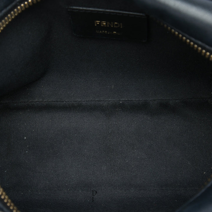 Fendi Mini Zucca embossé Cuir Sac caméra