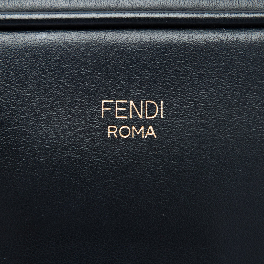 Fendi Mini Zucca embossé Cuir Sac caméra