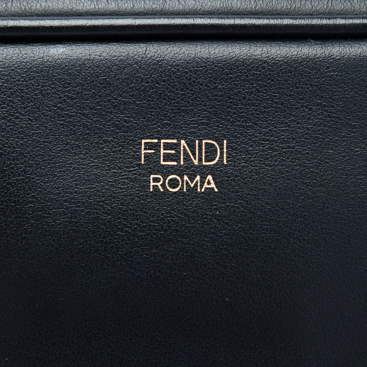 Fendi Mini Zucca embossé Cuir Sac caméra