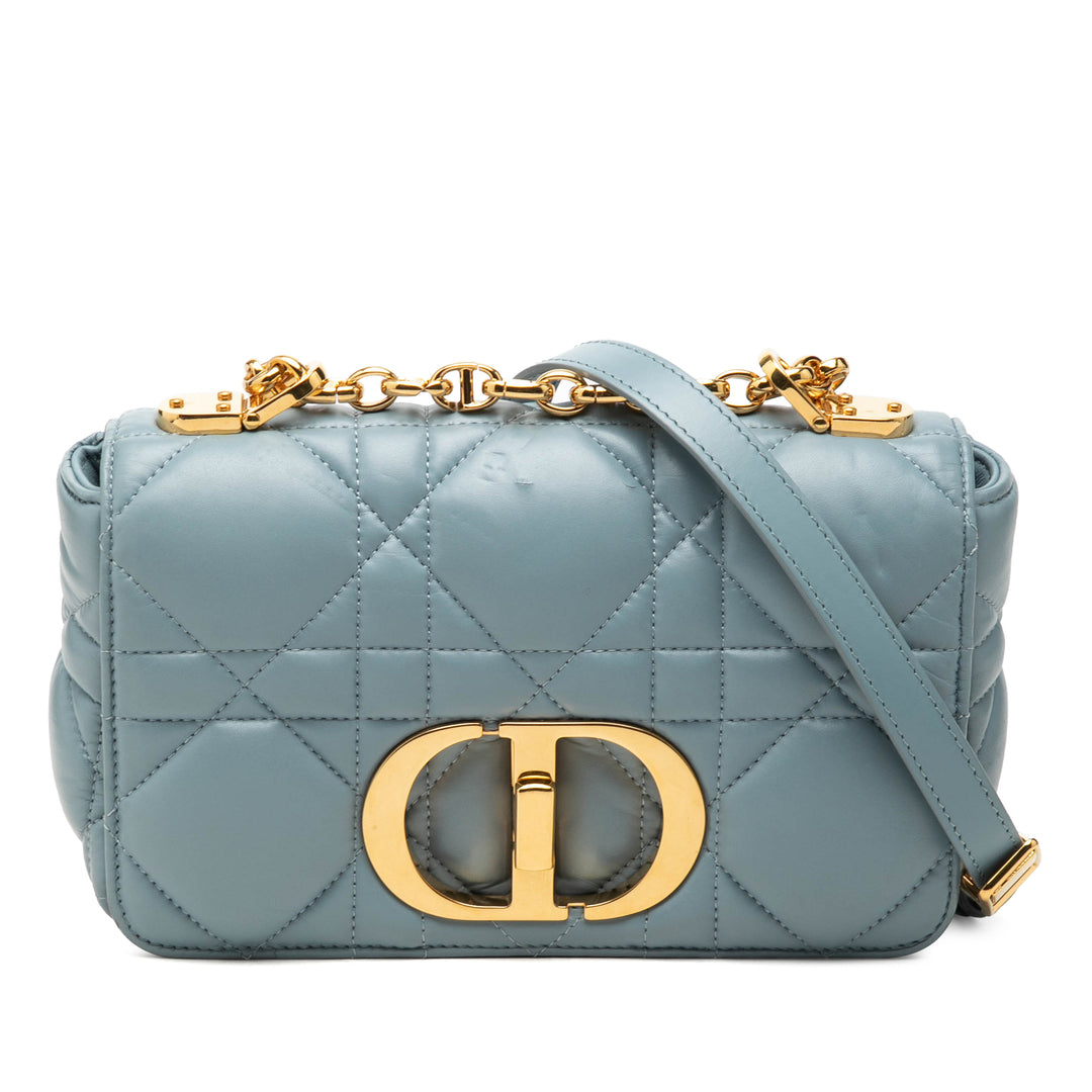 Dior Small Cuir d’agneau Macrocannage Caro Sac porté croisé