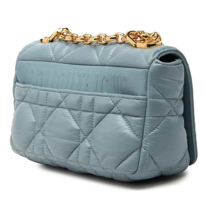 Dior Small Cuir d’agneau Macrocannage Caro Sac porté croisé